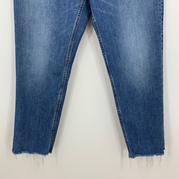 Everlane The Cheeky Jean Crop Ankle Raw Hem Sz 31 - Picture 4 of 13
